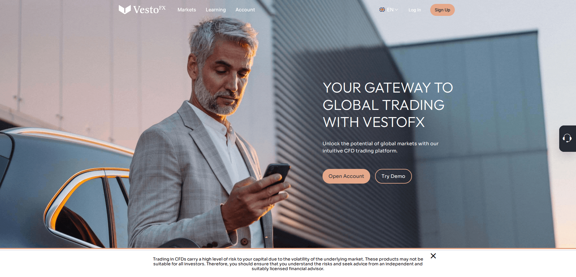 Website screenshot for https://wwwvestofx-int.scipiosoft.com/ - 1