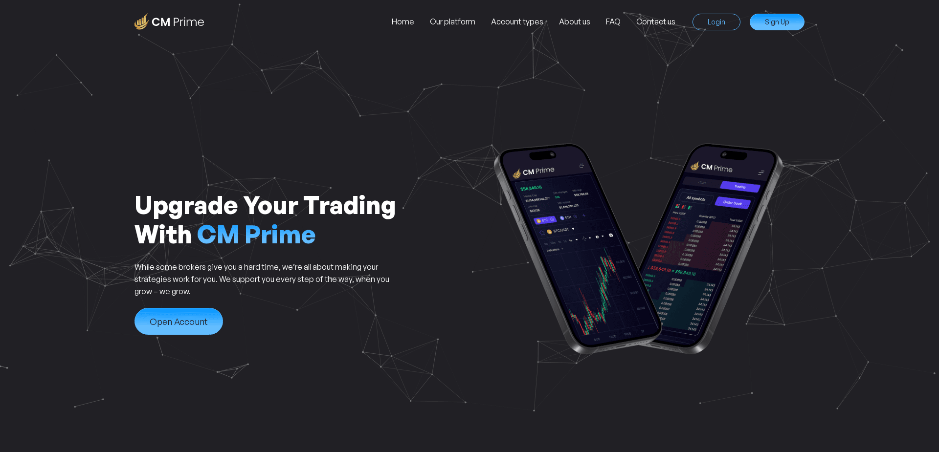 Website screenshot for https://cm-prime.co/ - 1