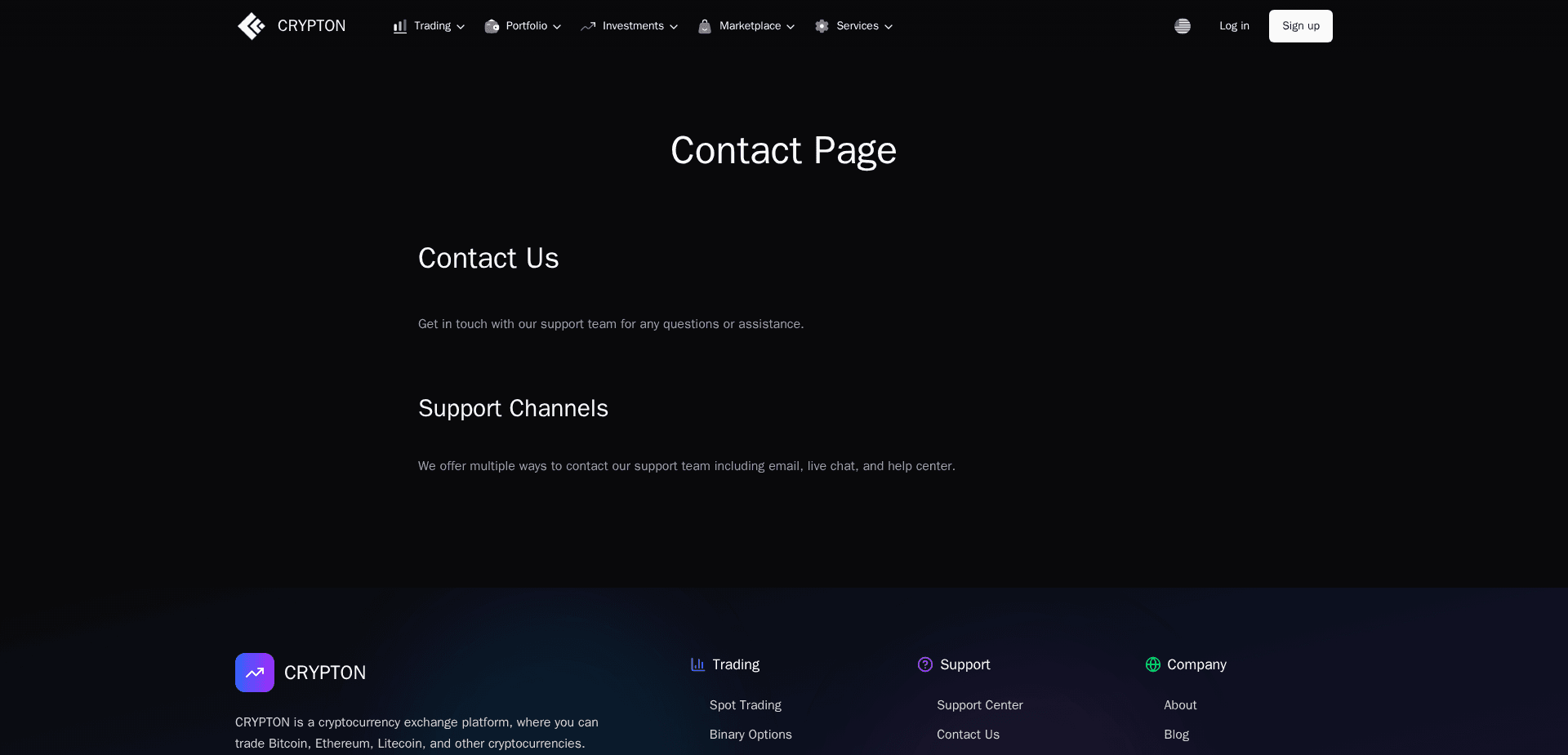 Website screenshot for https://crypton.ws/ - 2