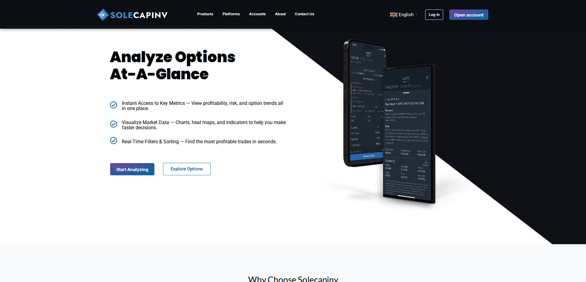 Website screenshot for https://solecapinv.org/ - 1