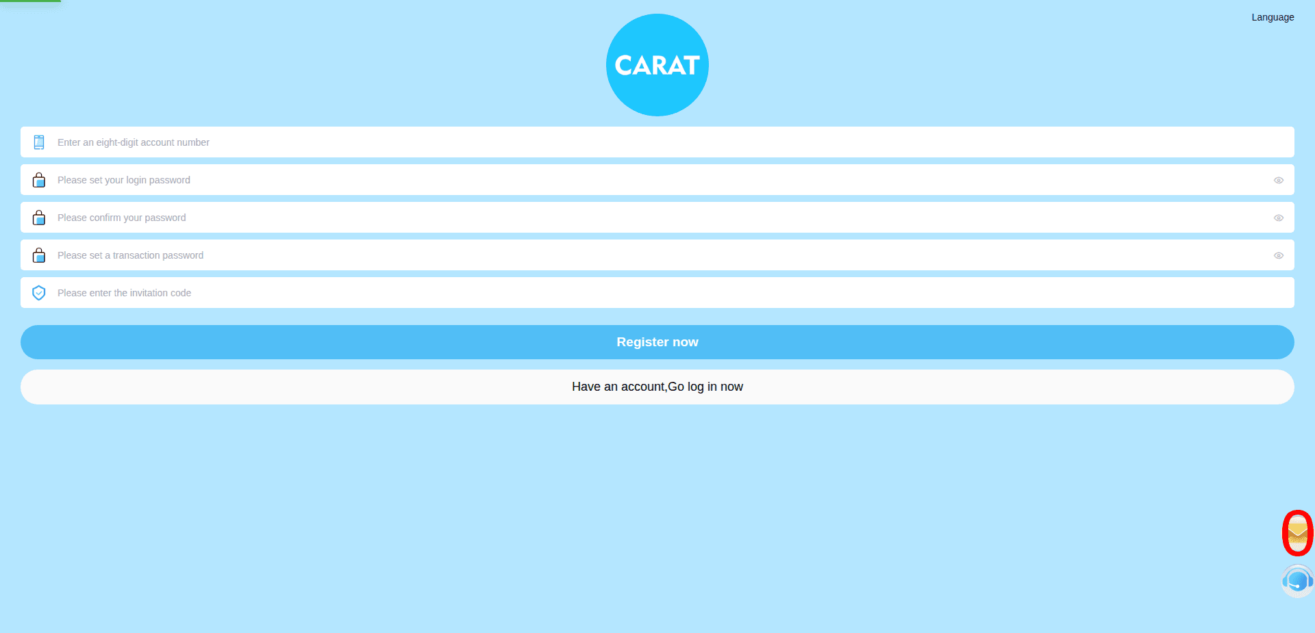 Website screenshot for https://caratwork10.com/ - 2
