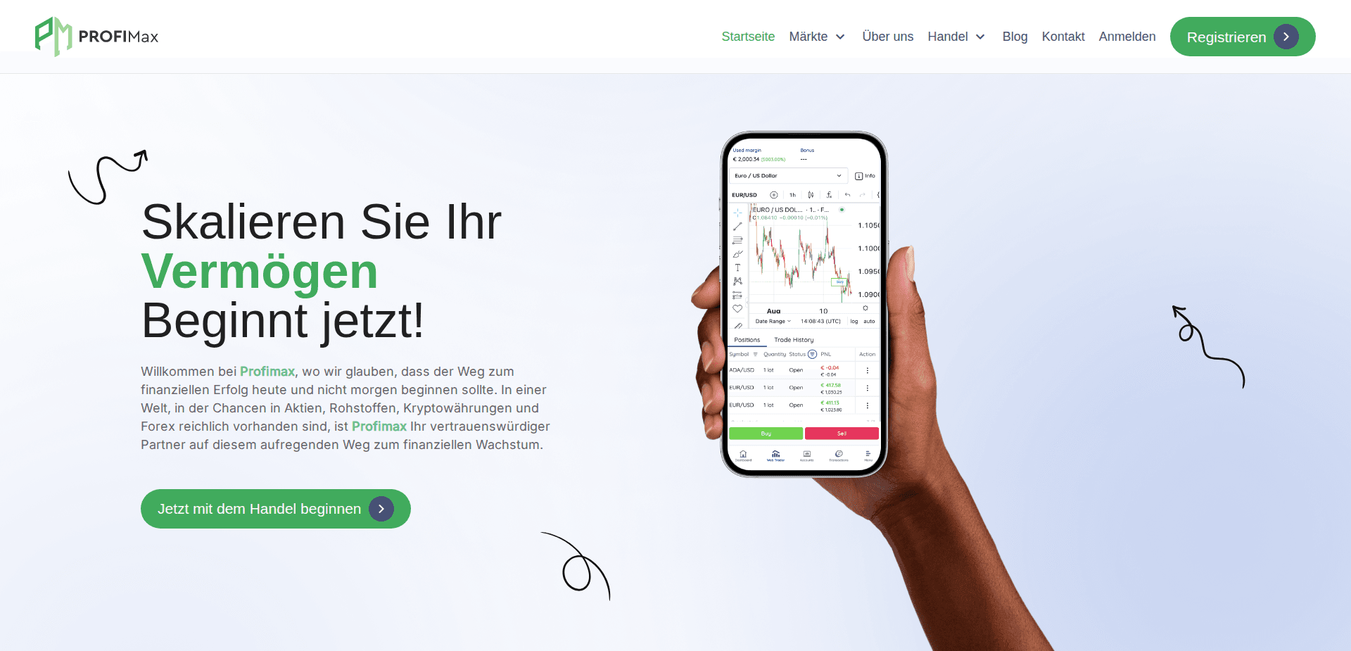 Website screenshot for https://profimax.pro/ - 1