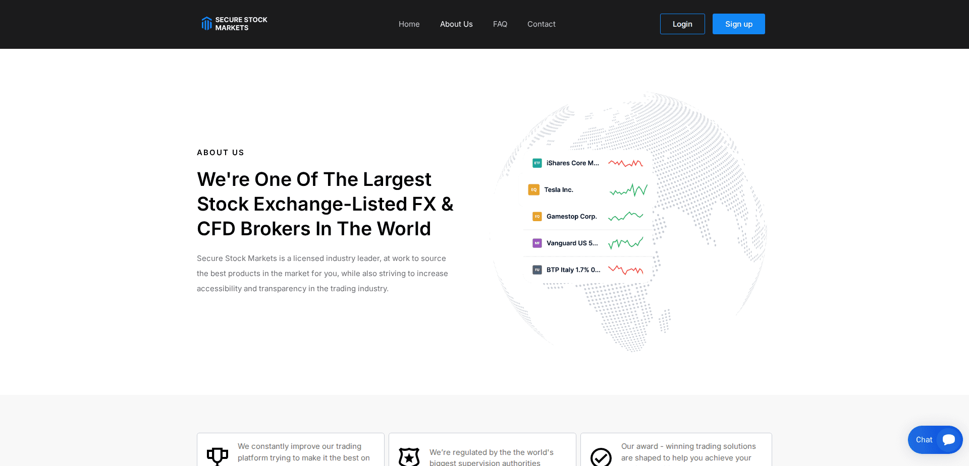 Website screenshot for https://securestockmarkets.com/ - 3