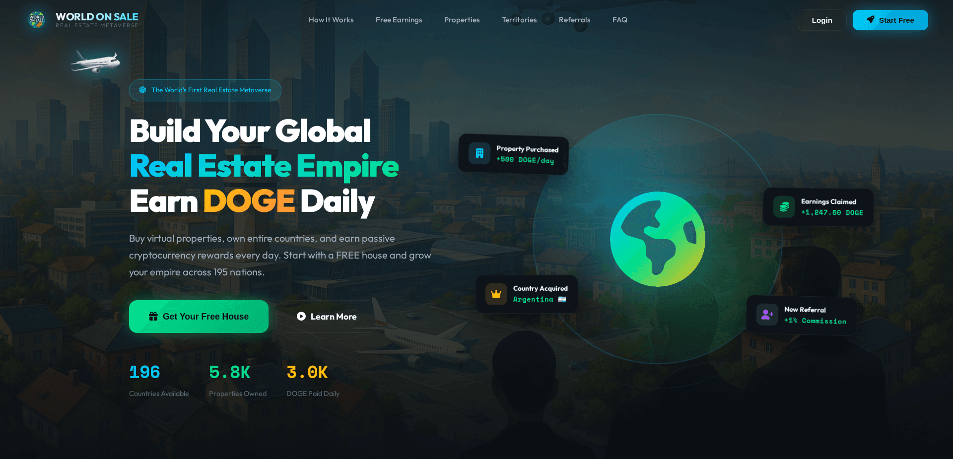 Website screenshot for https://worldonsale.com/ - 1