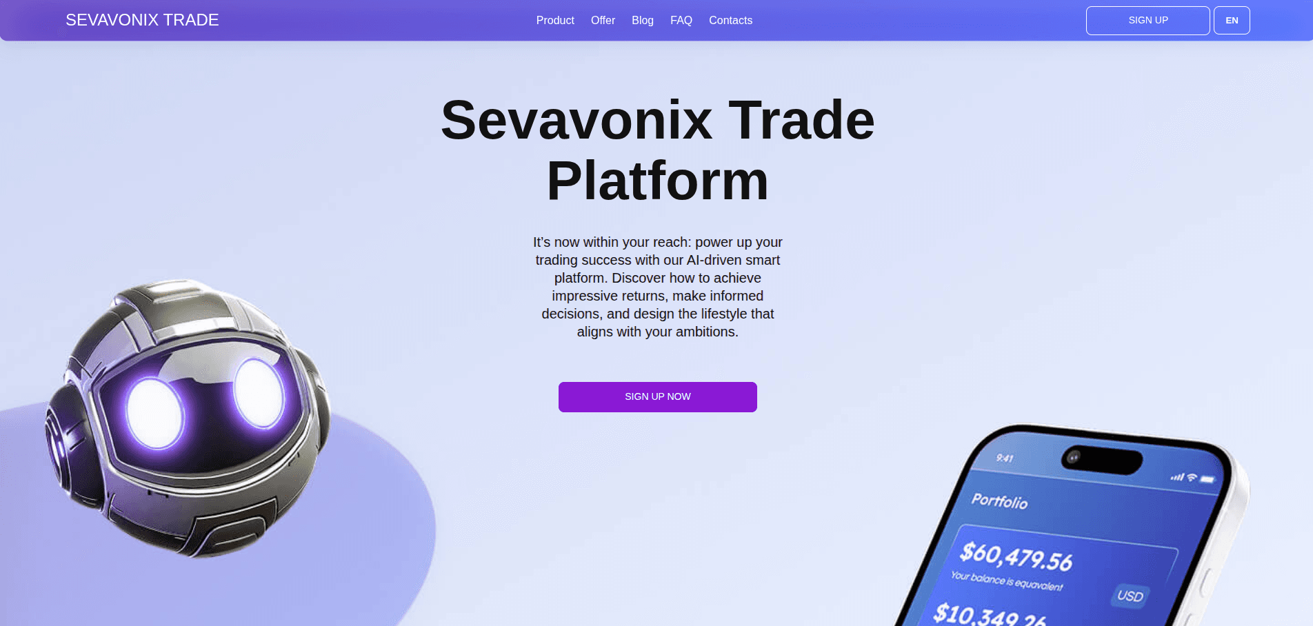 Sevavonix Trade обзор и разоблачение