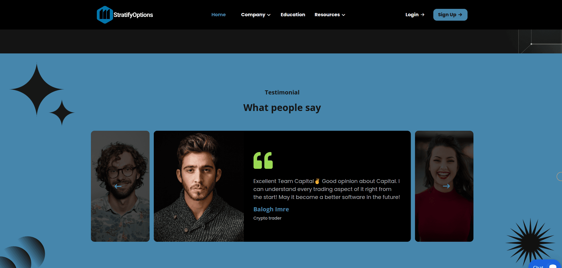 Команда проекта StratifyOptions