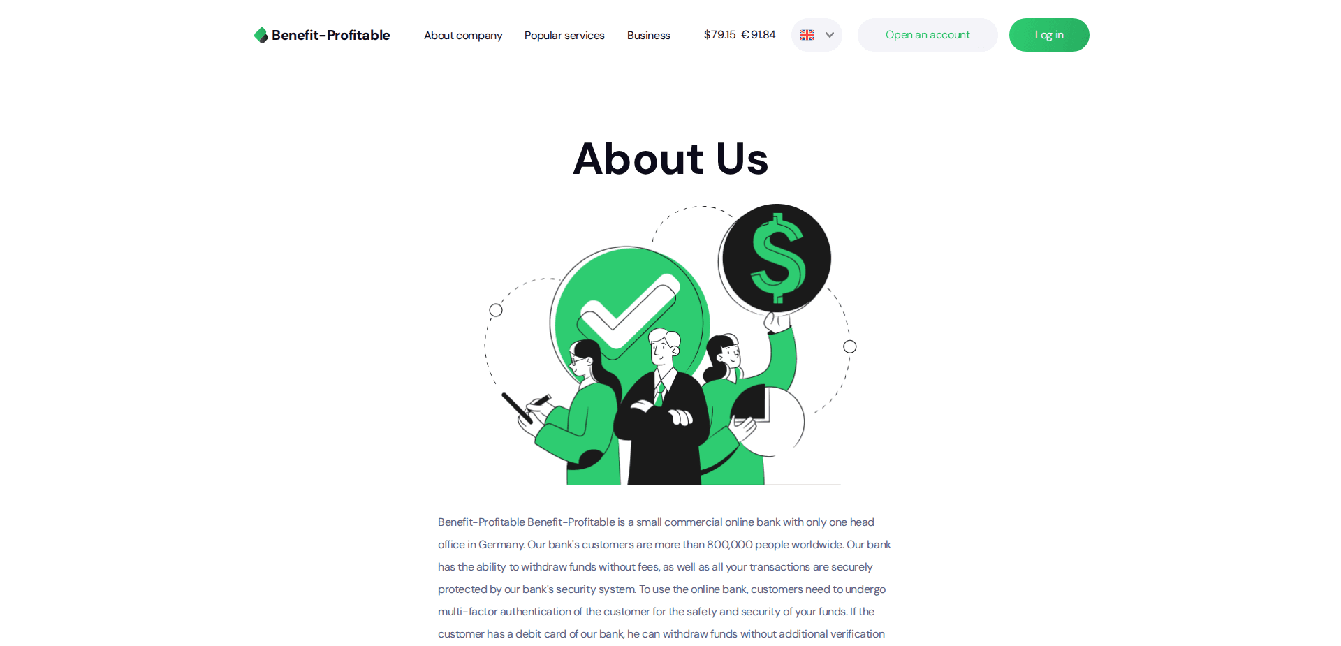 Website screenshot for https://benefitprofitable.com/ - 2